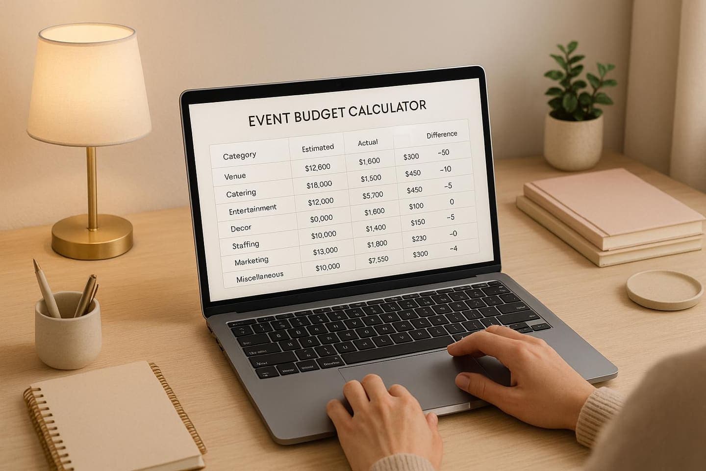 Event Budget Calculator for Smart Planning